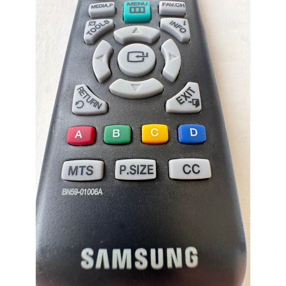 Samsung BN59-01006A TV Remote Control Black OEM Replacement Clicker